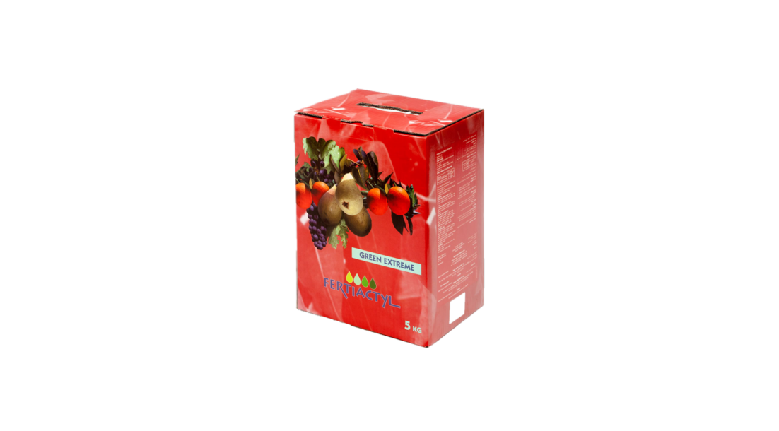 Caja de Fertiactyl Green Extreme de 5 kg