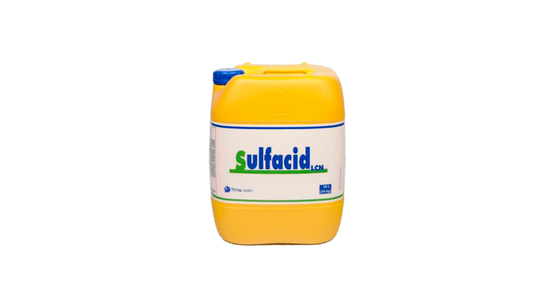 Garrafa de Sulfacid LCN de Timac Agro